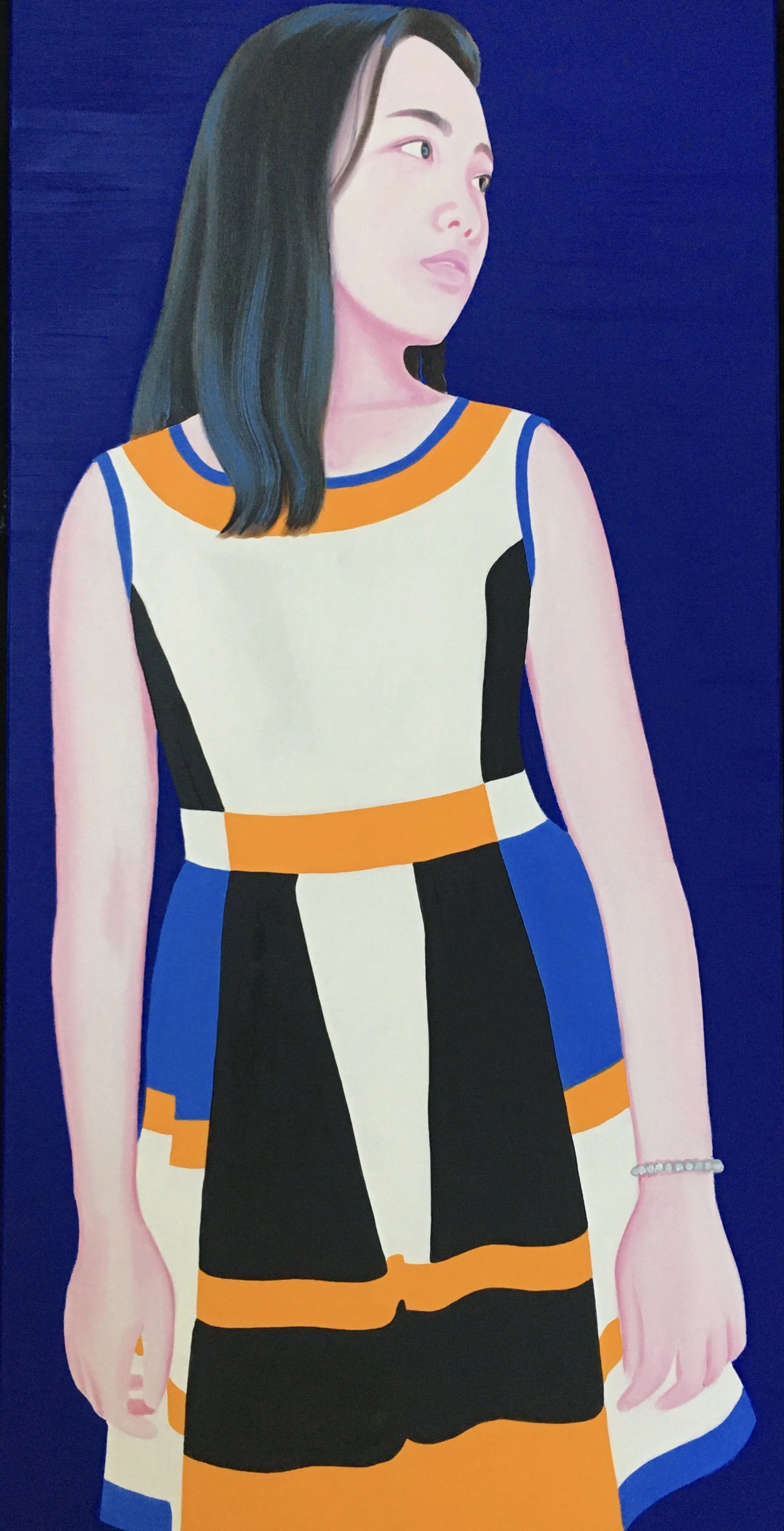 Sueching 2020 Oil on Canvas 100x50 cm