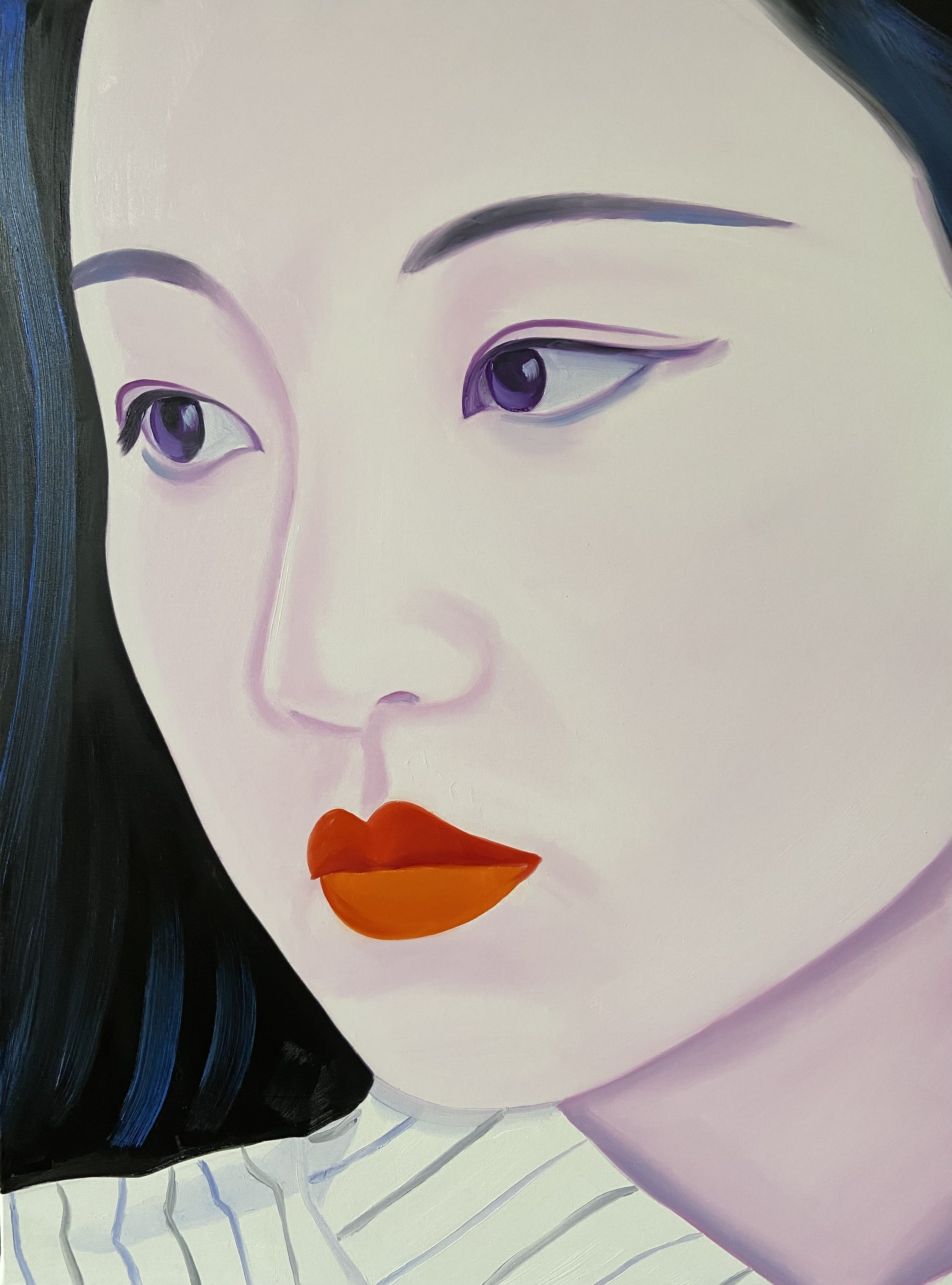 Jiali, 2024 Oil on Canvas 80x60 cm