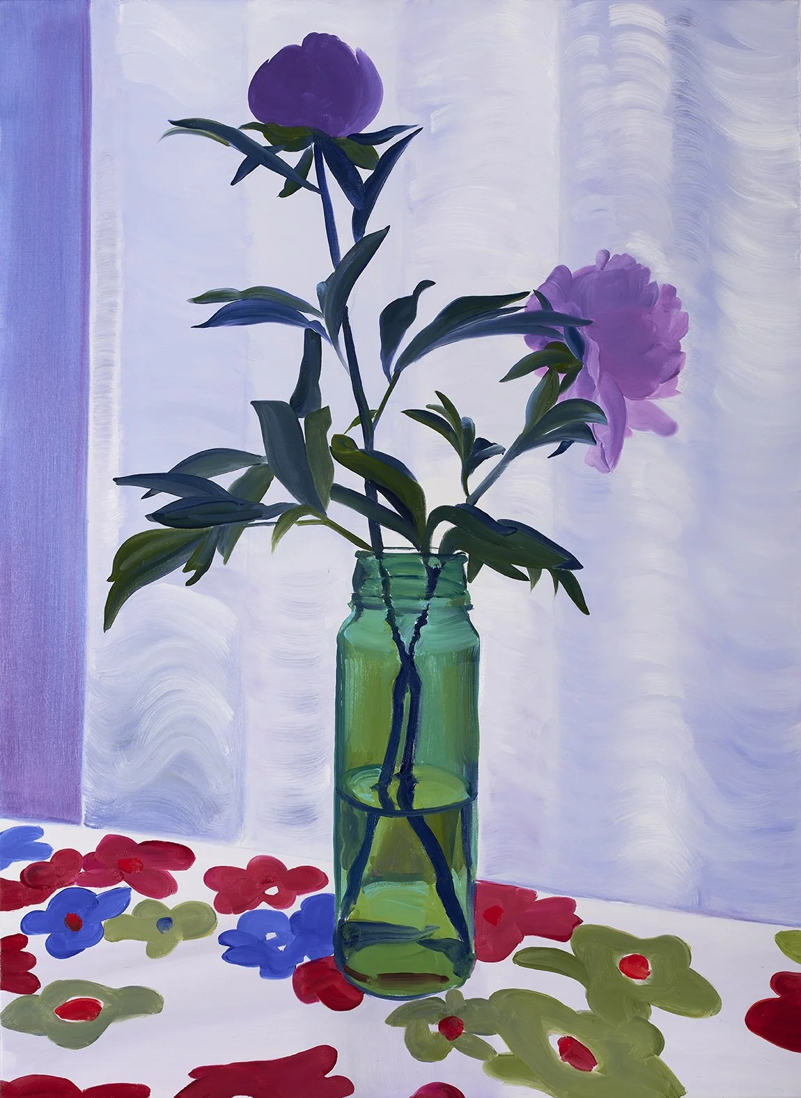 Flowers 2025, Oil on Canvas 100x73 cm - Private Collection