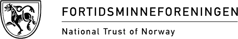 Logo av Fortidsminneforeningen.