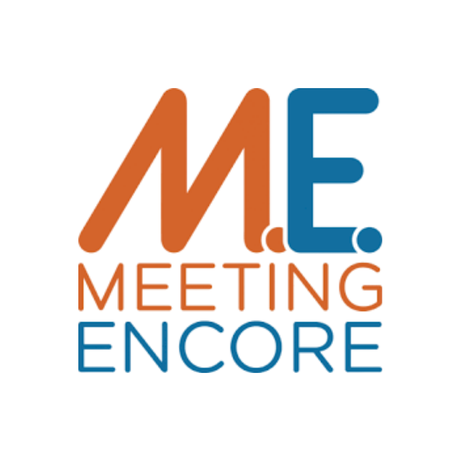 Logo Meeting Encore — client d'Anne Assist.e, cheffe de projets en hospitalité