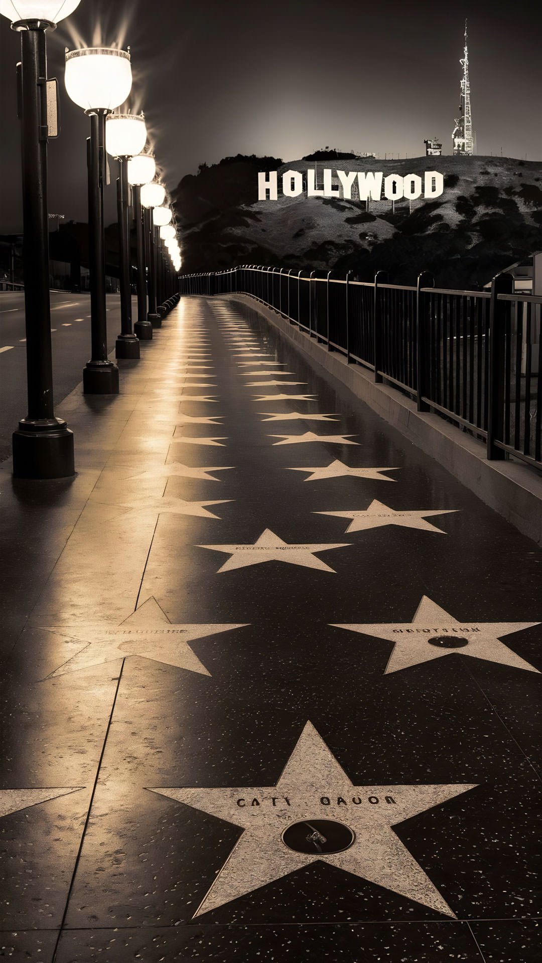 Hollywood stars walk of fame