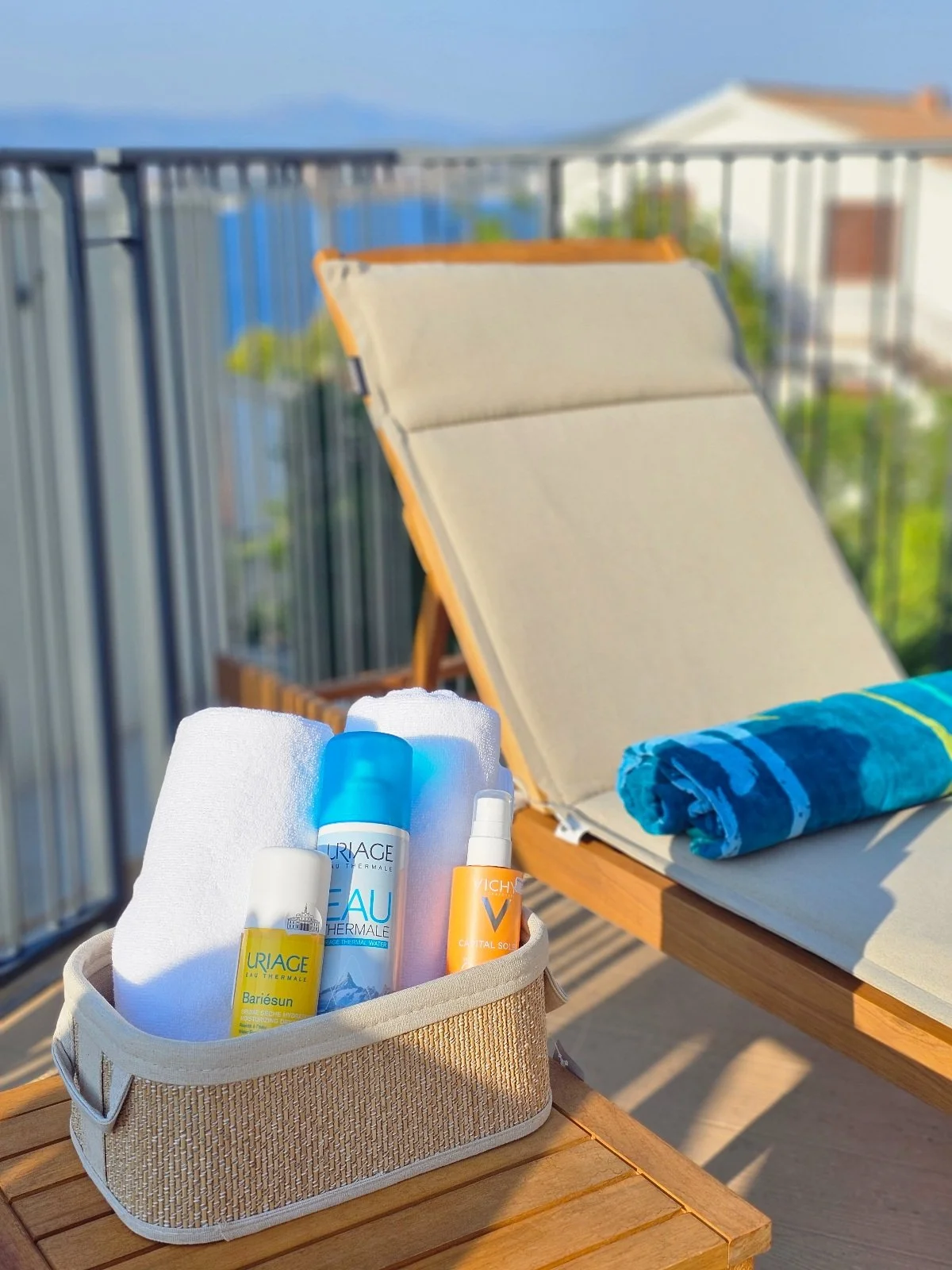 sun care on sun deck