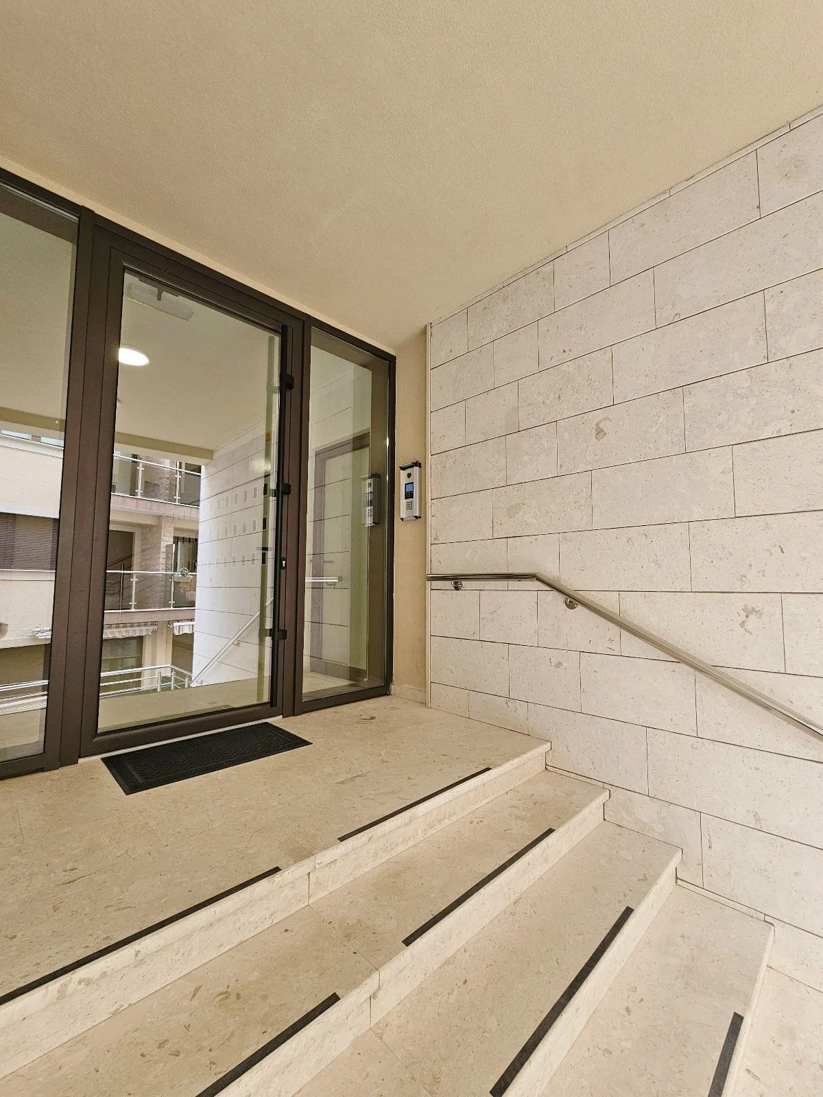 entrance to the building