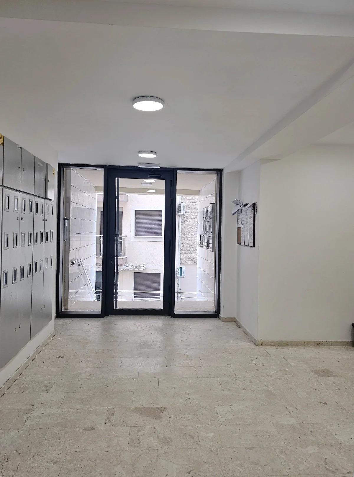 entrance in a building