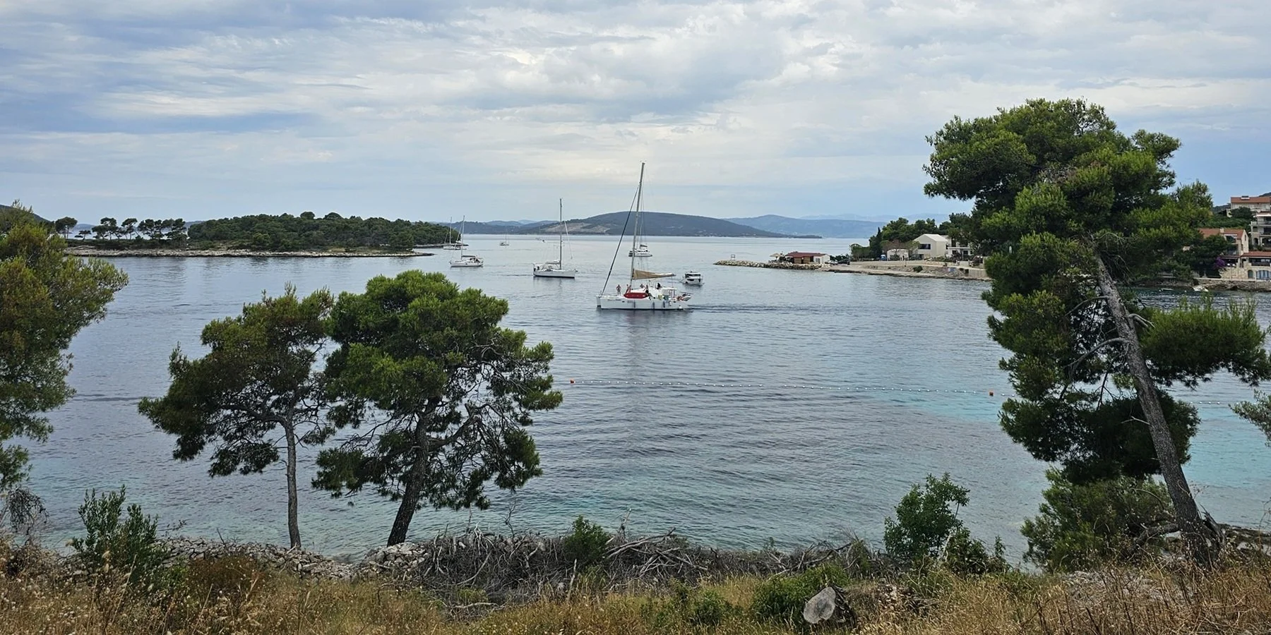 a peaceful atmosphere on Adriatic Sea