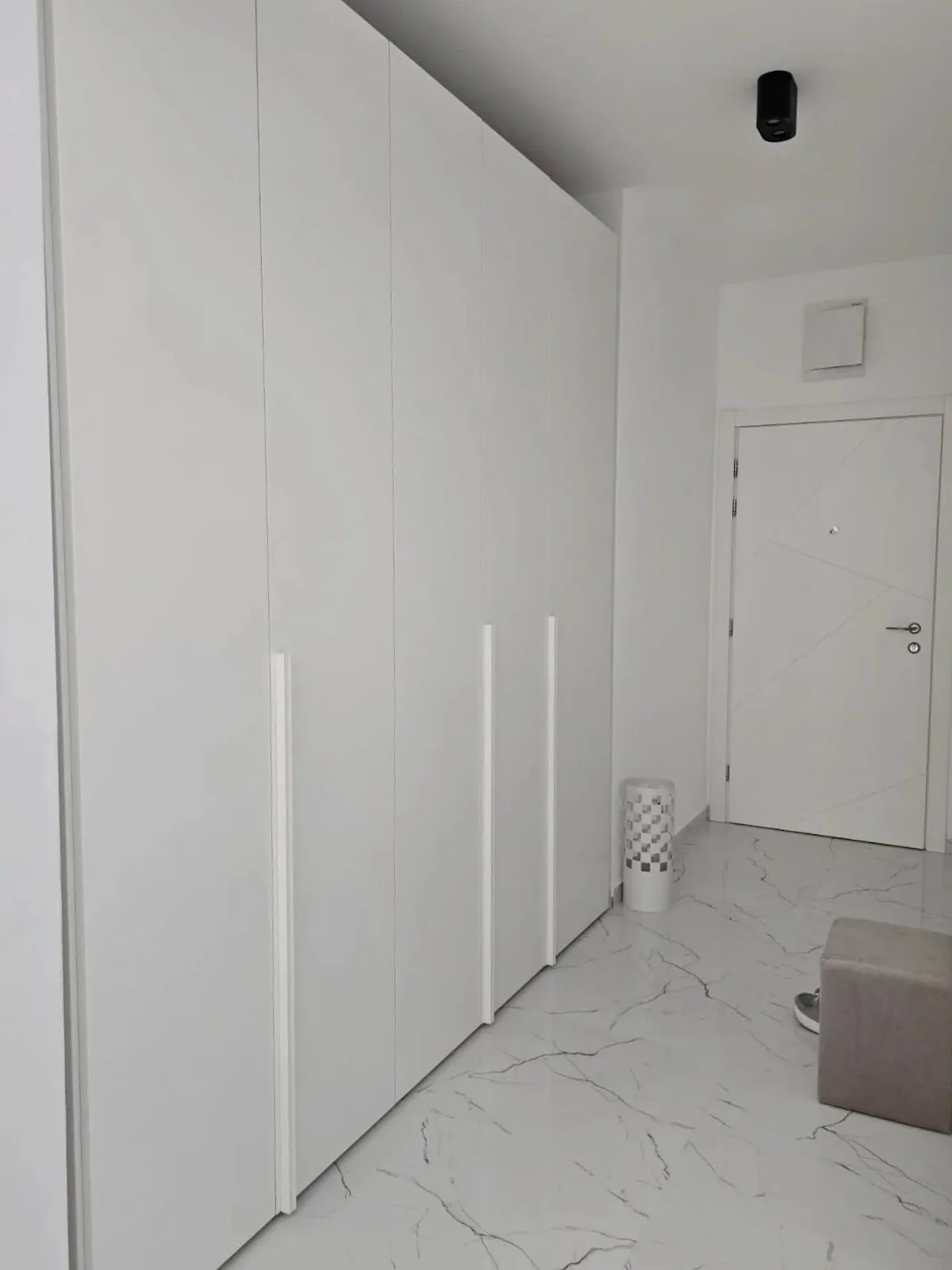 wardrobe in the hall