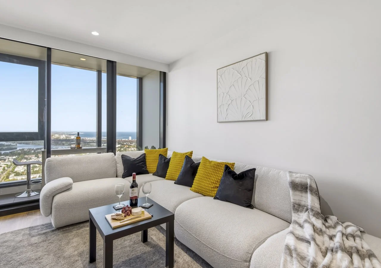 Modular sofa Southbank apartment living room