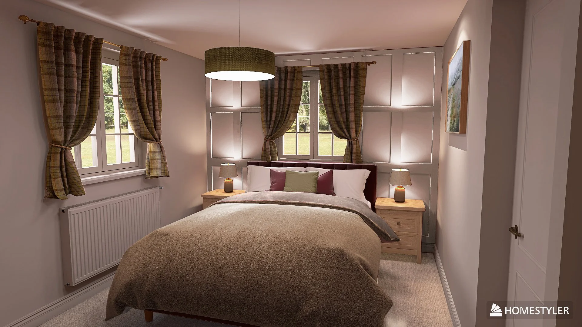 Interior Design Guest Bedroom - Newark