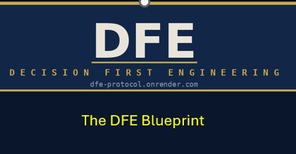 The DFE Blueprint
