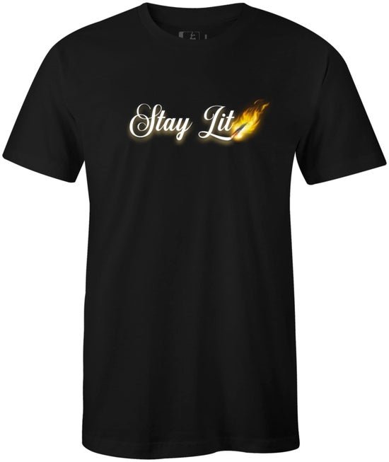 “Stay Lit” Logo T-Shirt