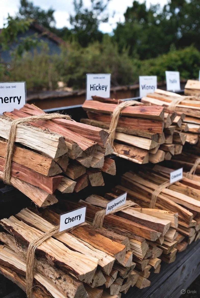 Specialty Wood Sticks (Apple • Cherry • Hickory • Oak • Peach)