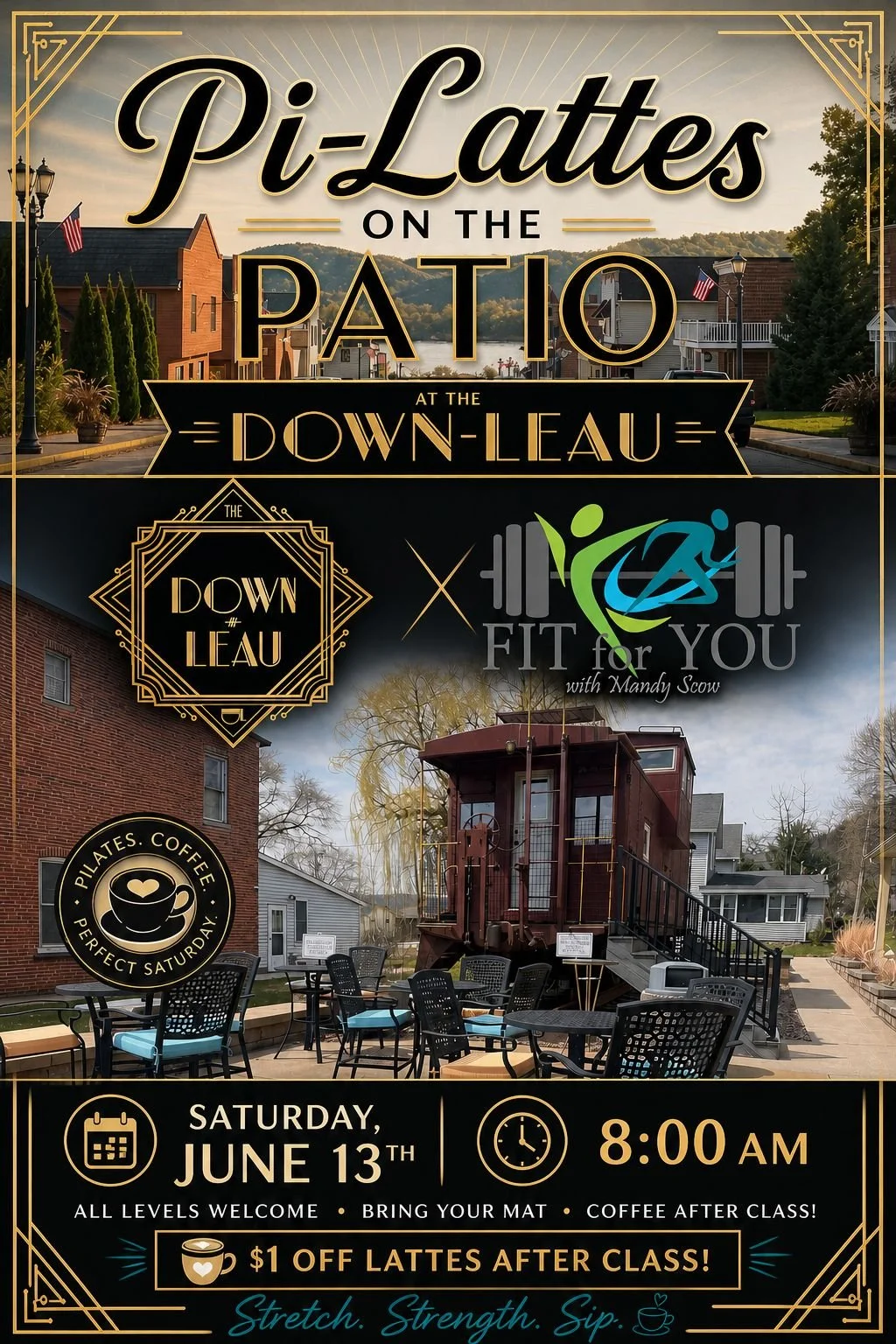 Pi-Lattes on the Patio!