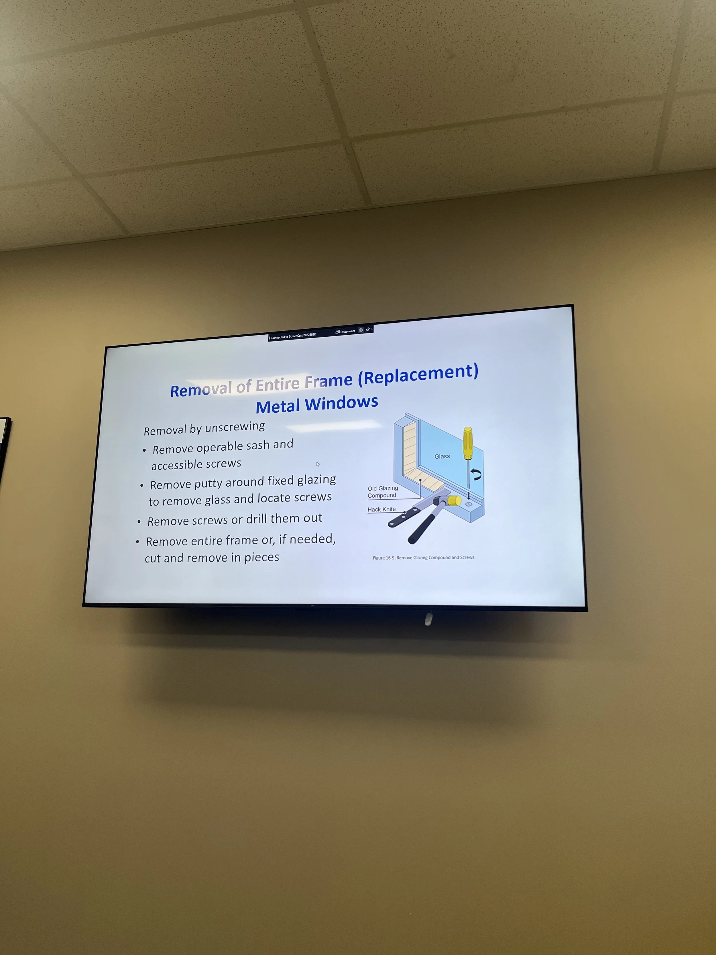 We never stop learning to be better at our jobs.