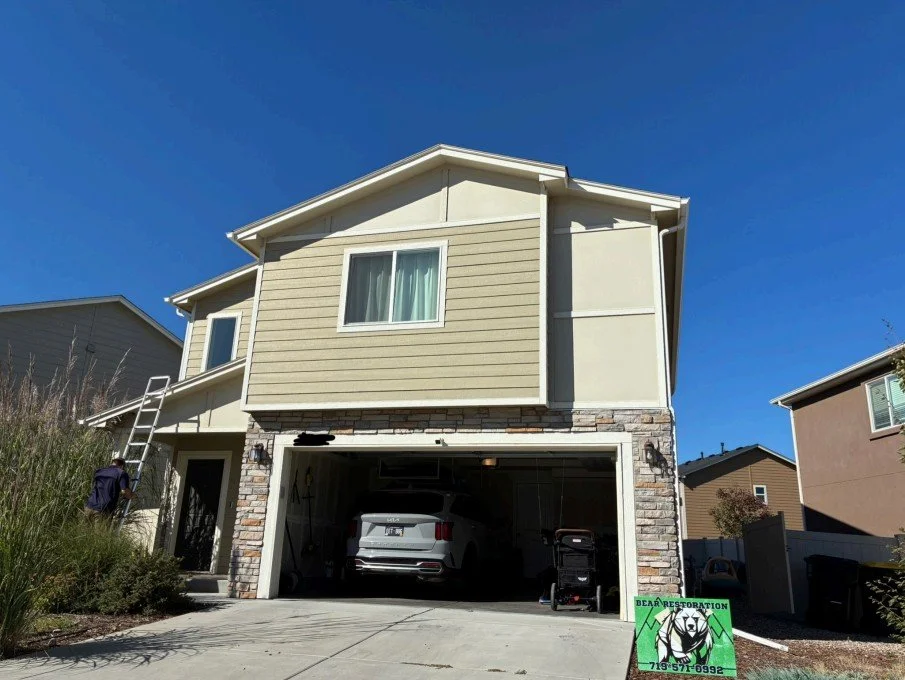 Roof inspection with the adjuster. 
