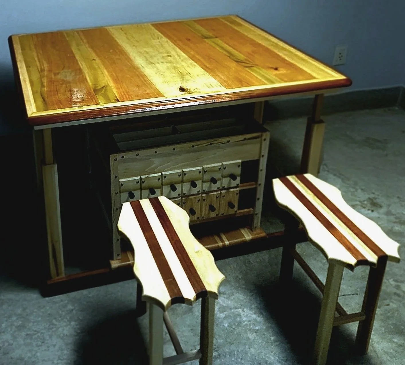 Our very first table, we had the honor of being able to give this away as a grand prize on the Magic At Sea cruise of 2026!