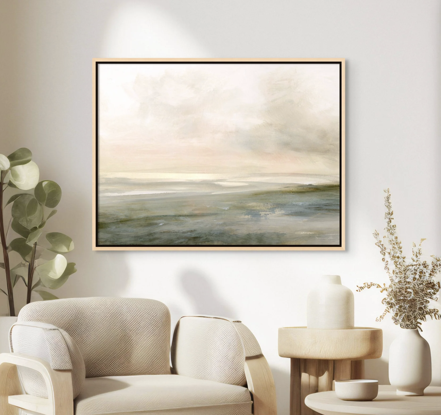 Dan Hobday Giri Designs Framed canvas art