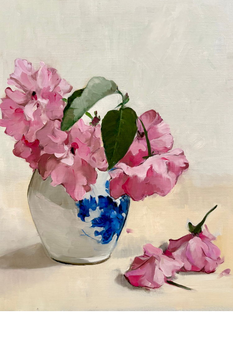 Pitcher with Blossoms