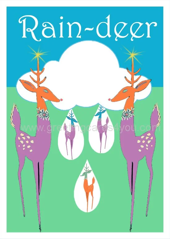 5720200040X - Rain-deer (purple)
