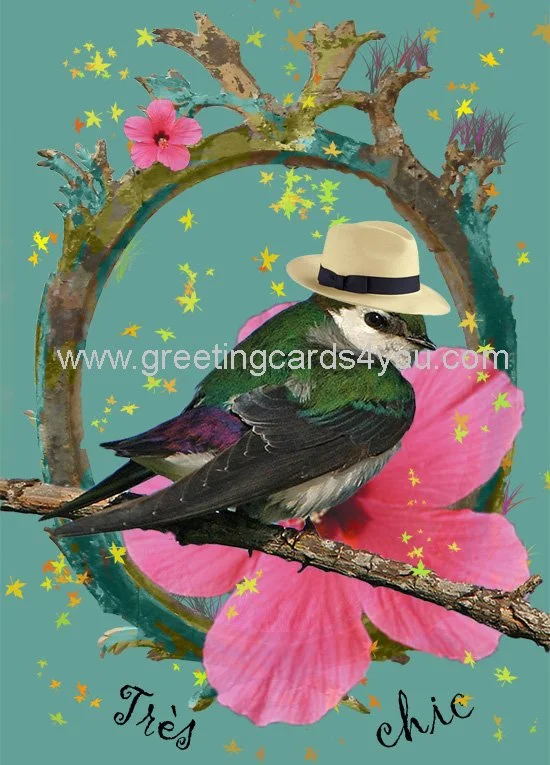 5720130107FR - Tres chic (cool bird)