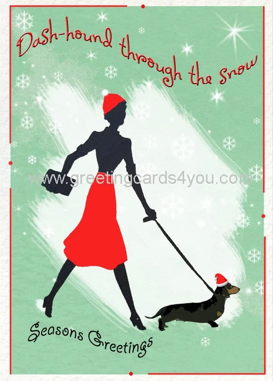 5720150048X - Dash-hound through the snow