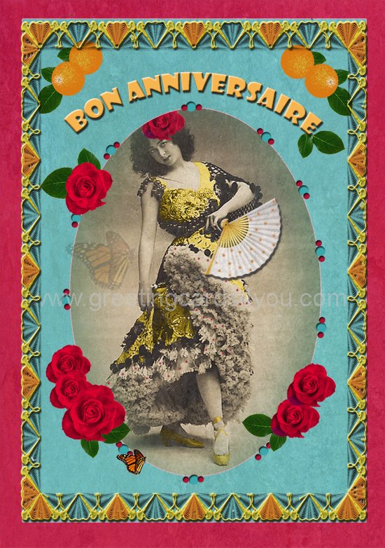 5720140351FR - Bon Anniversaire (fiesta time)