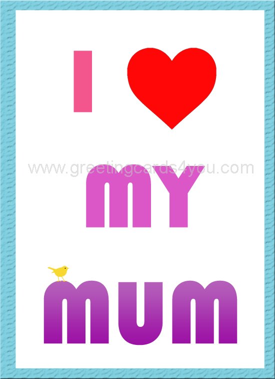 5720210016 - I Heart My Mum