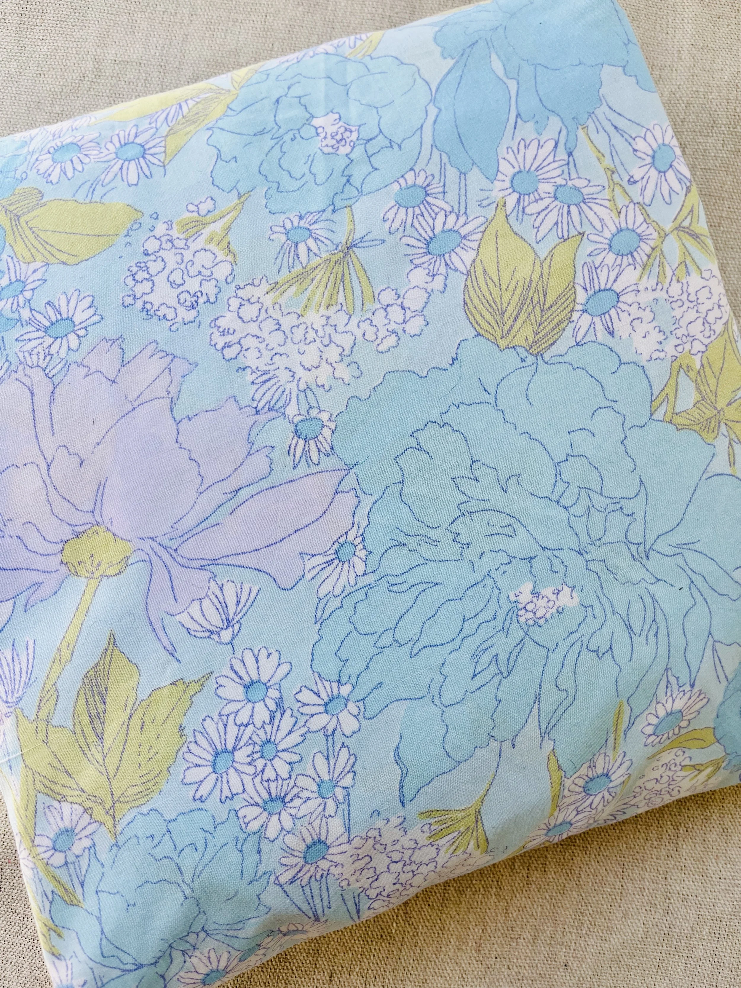 Vintage Blue Floral Sheet Set – Belleair
