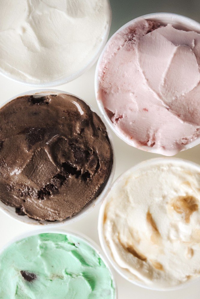 pints of delicious flavors of ice cream to bring home 822 post street, jacksonville f