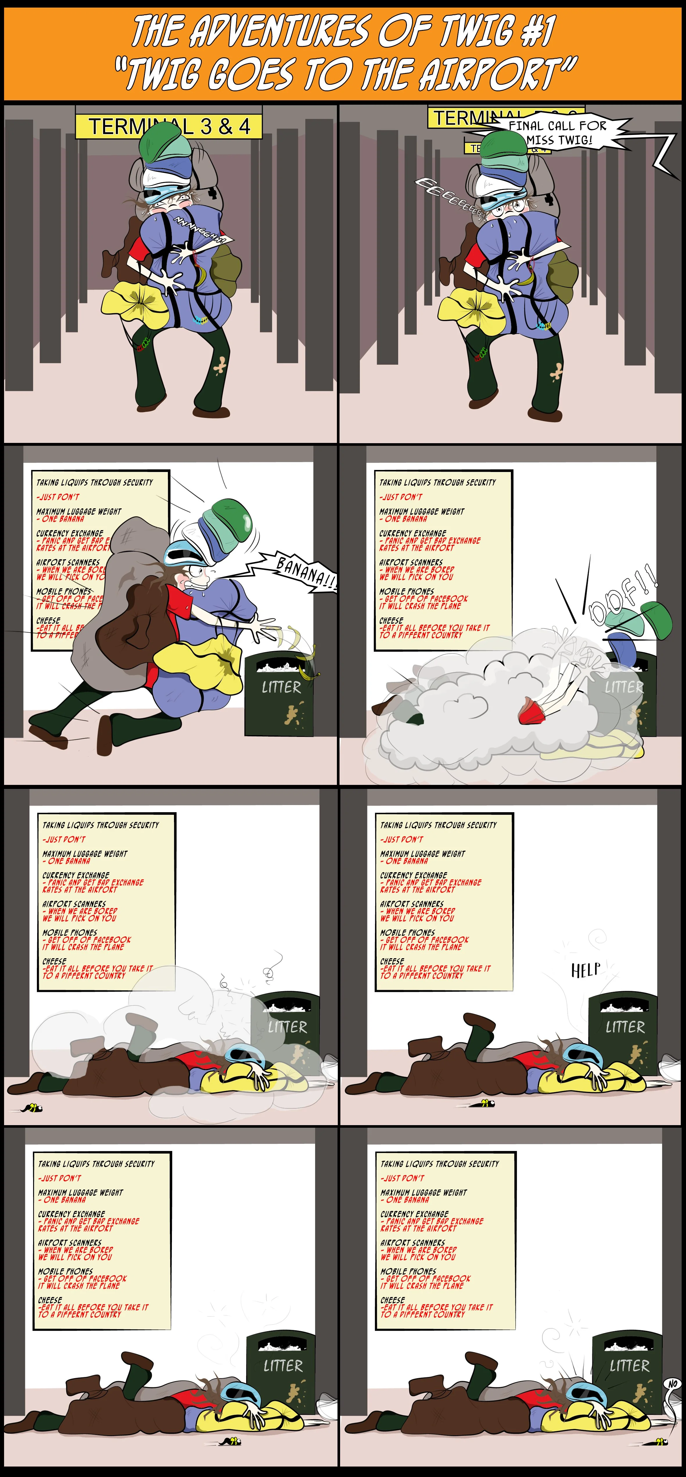 Twig Adventures #1 – “Twig Goes To The Airport”