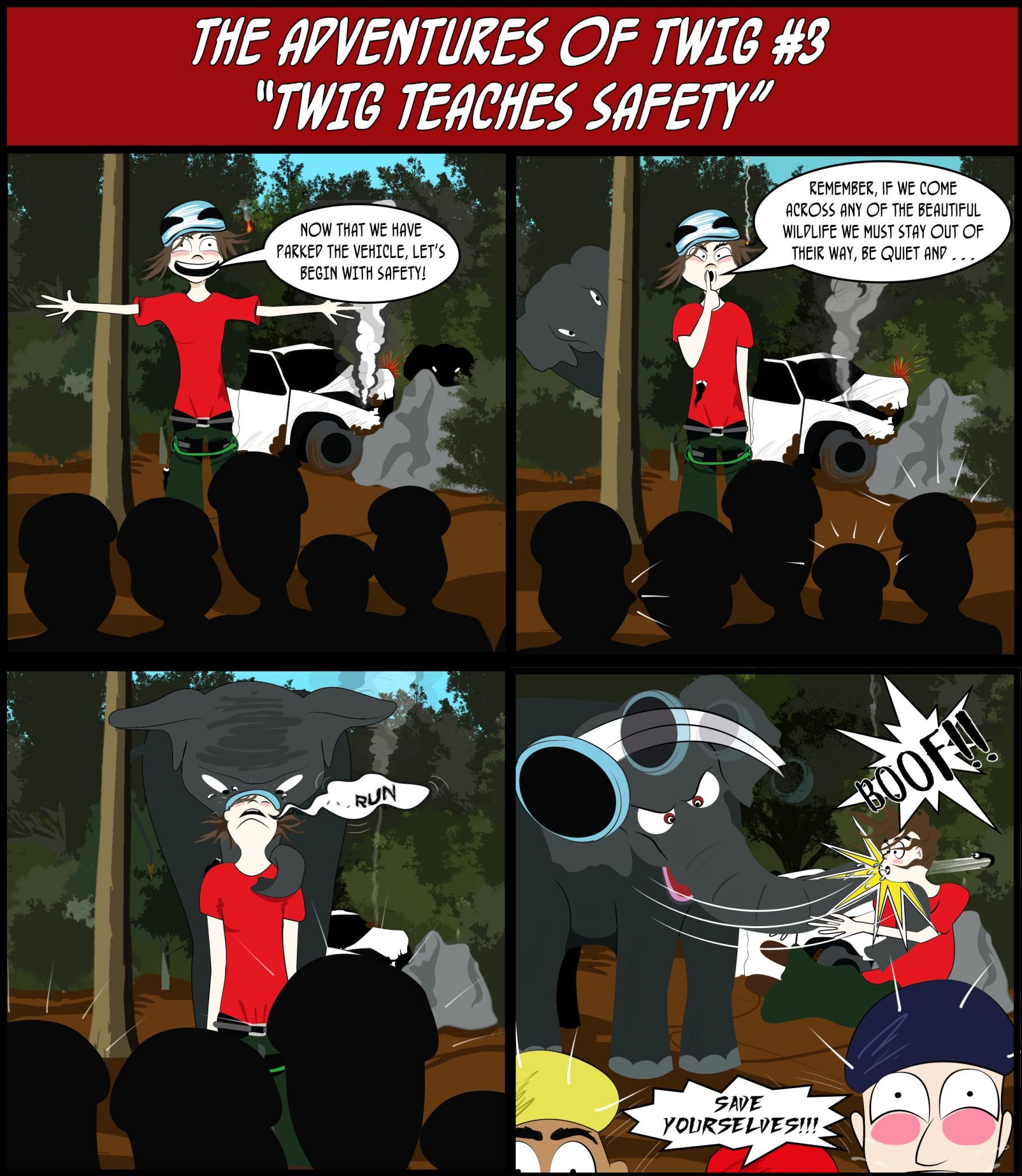 Adventures of Twig #3 – “Twig Teaches Safety”
