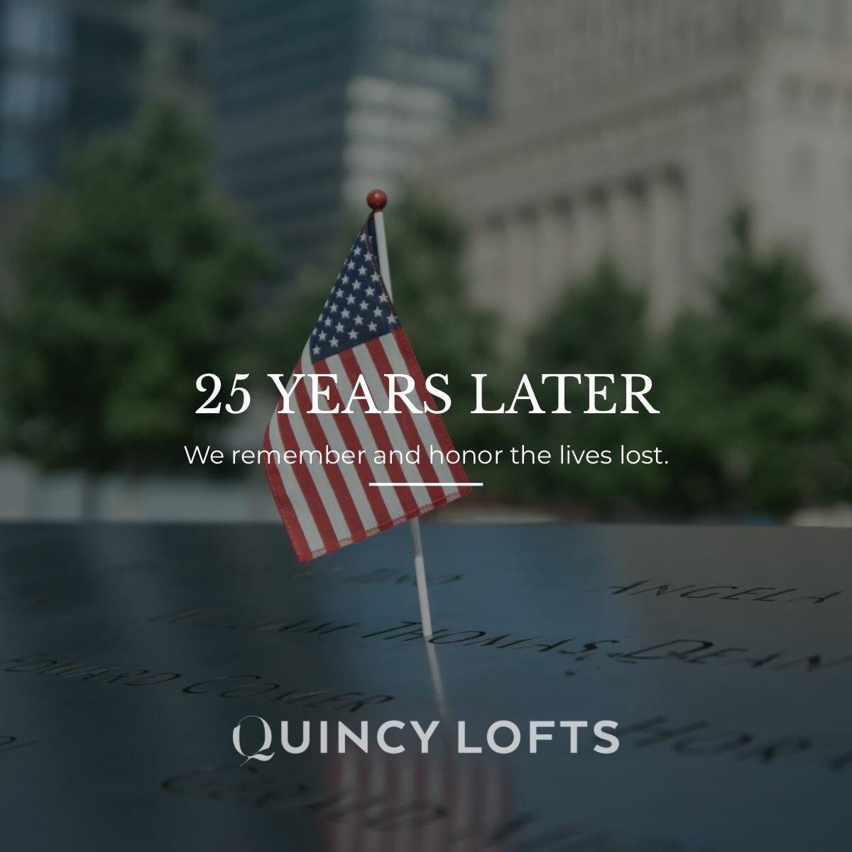 Today, we remember those we lost, honor the heroes who stepped forward, and hold close the spirit of unity that brought us together 🇺🇸

We remember. We honor. We never forget.