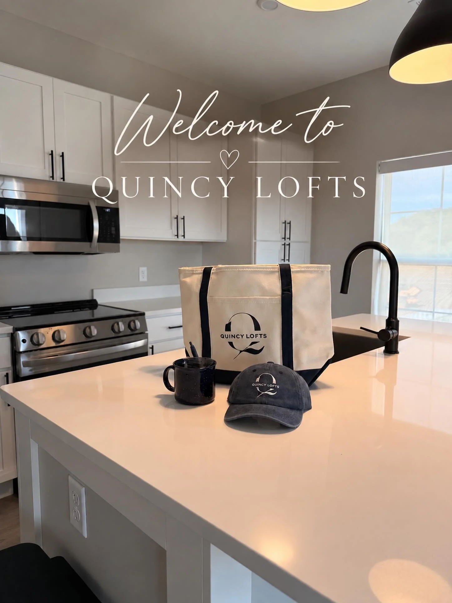 Your new home is calling.🤍 Welcome to Quincy Lofts! Modern living, elevated. ✨🏡