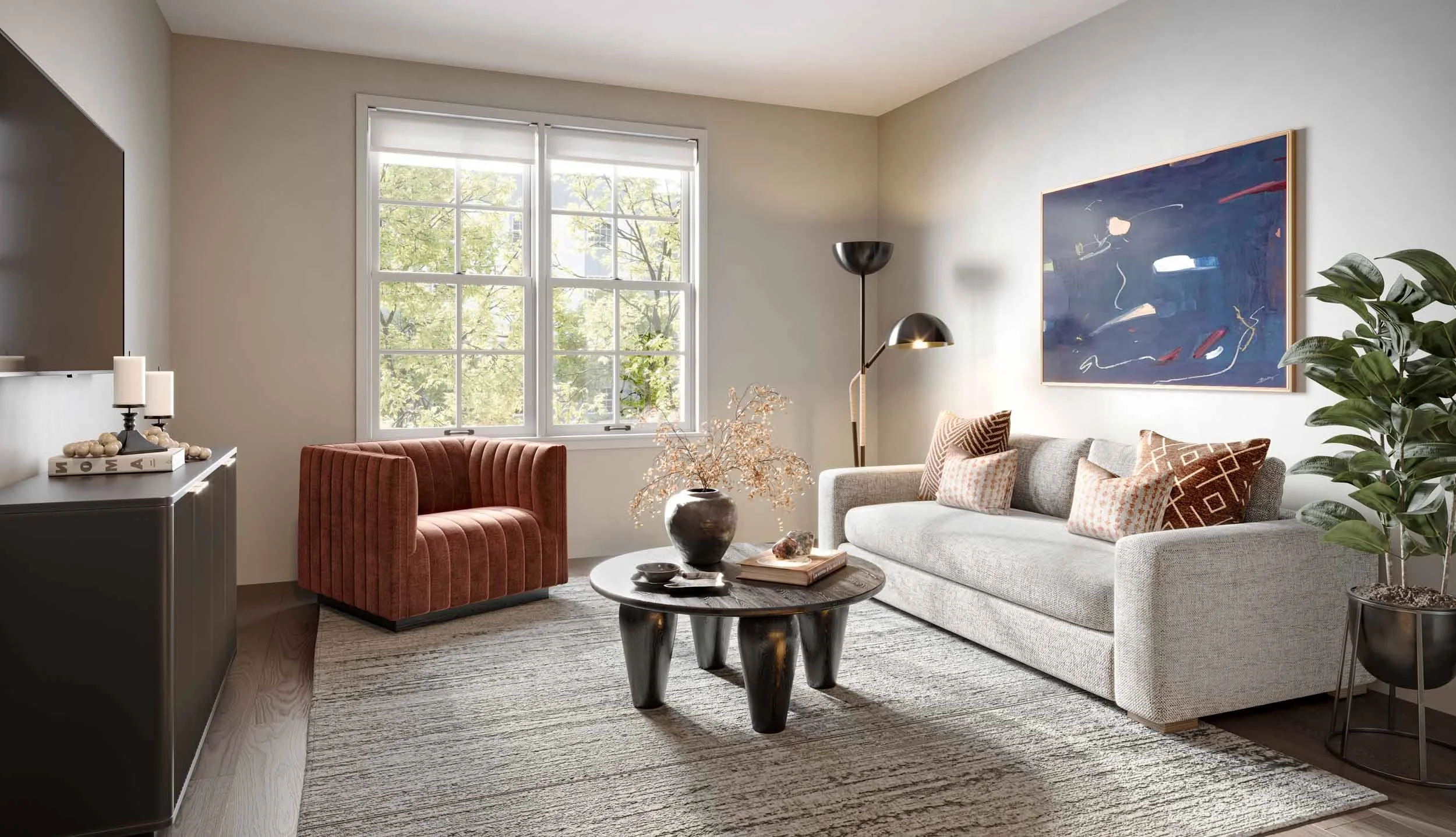 Quincy Lofts | Apartments in Mars, PA | Living Room