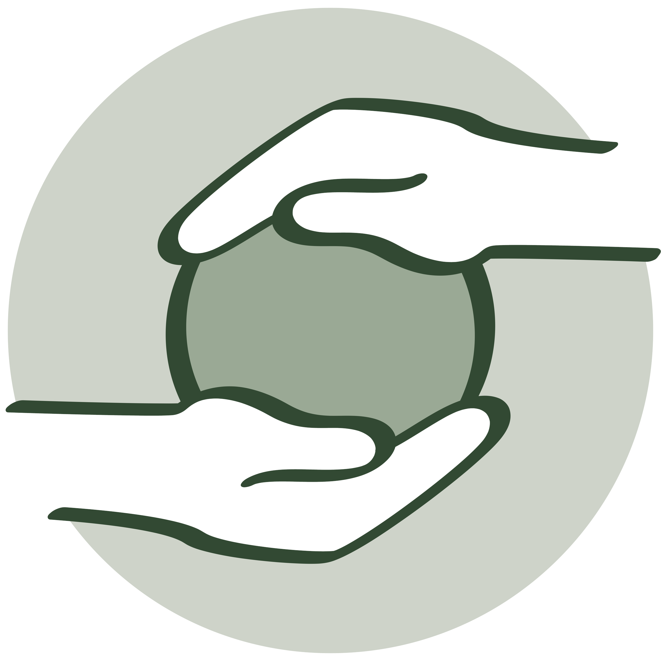 Icon, welches zwei Hände zeigt, die etwas formen.
