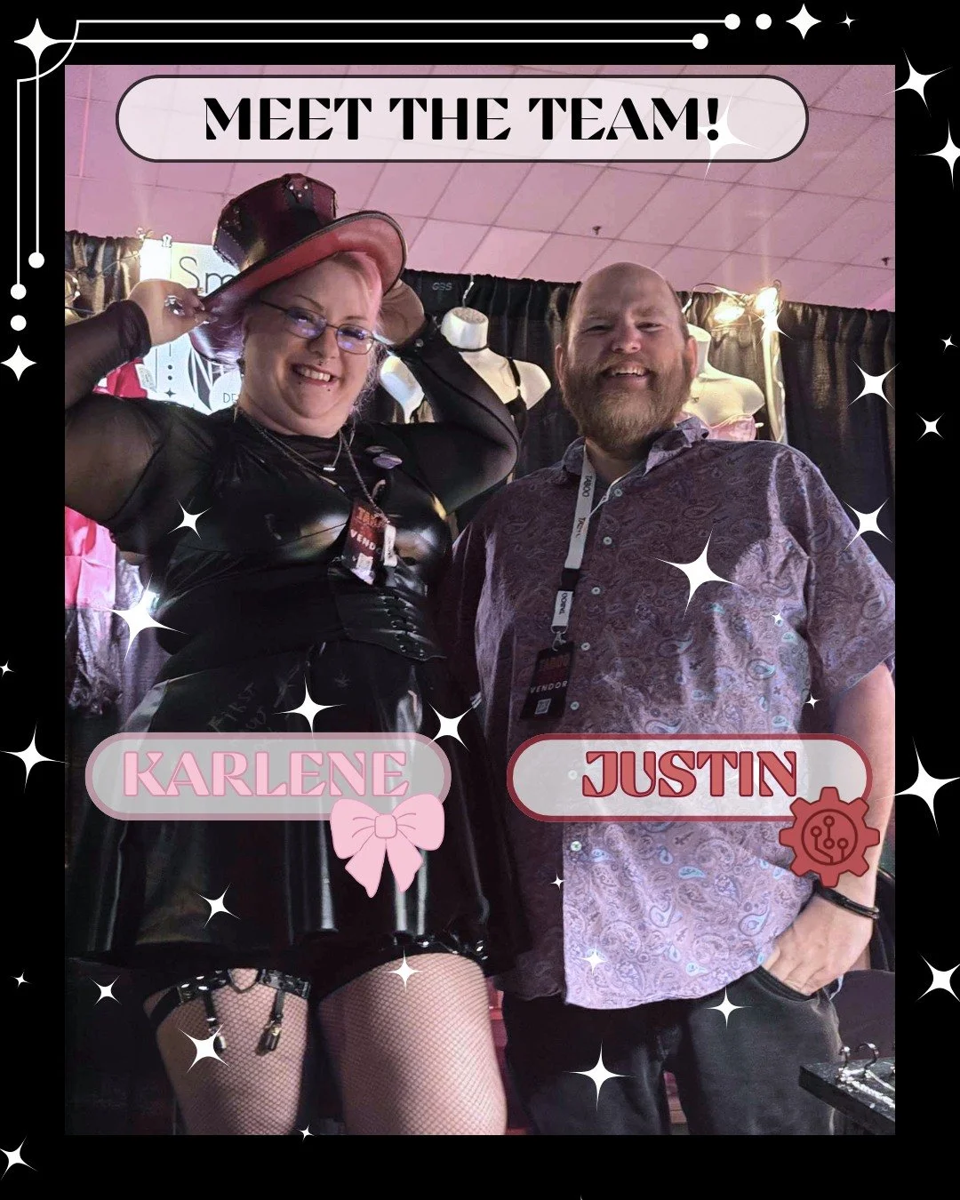Justin &amp; myself! 

Isn't he a sweety? Contagious smile! I couldn't ask for a better friend and business partner. Nuvo wouldn't exist without his support and encouragement- his tech knowledge too! He's the logic and fame, while I get to do what I 
