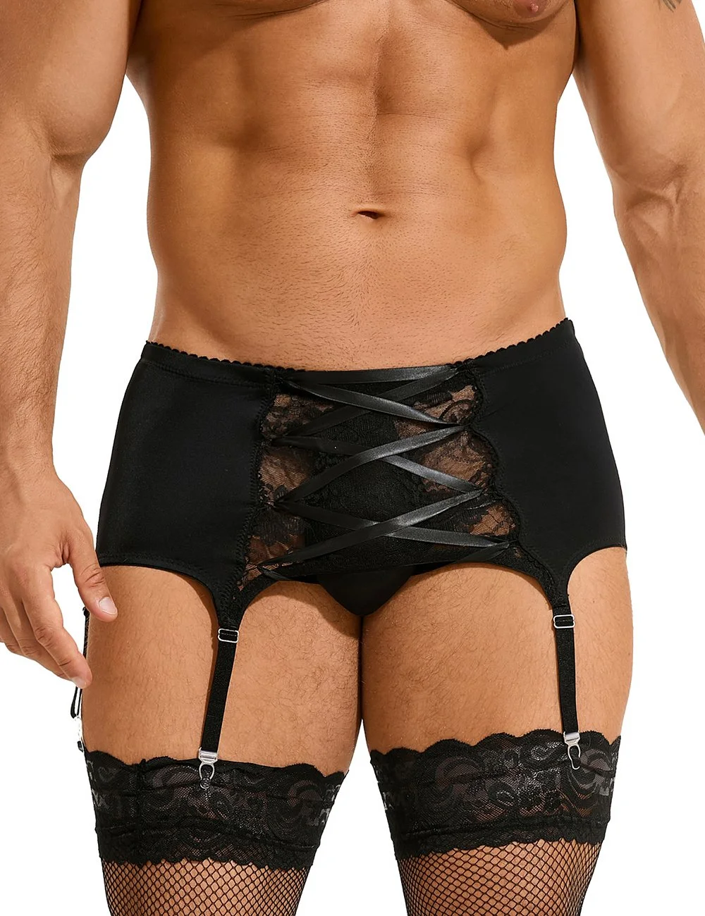 Corset-Driven Garter ~ Obsidian