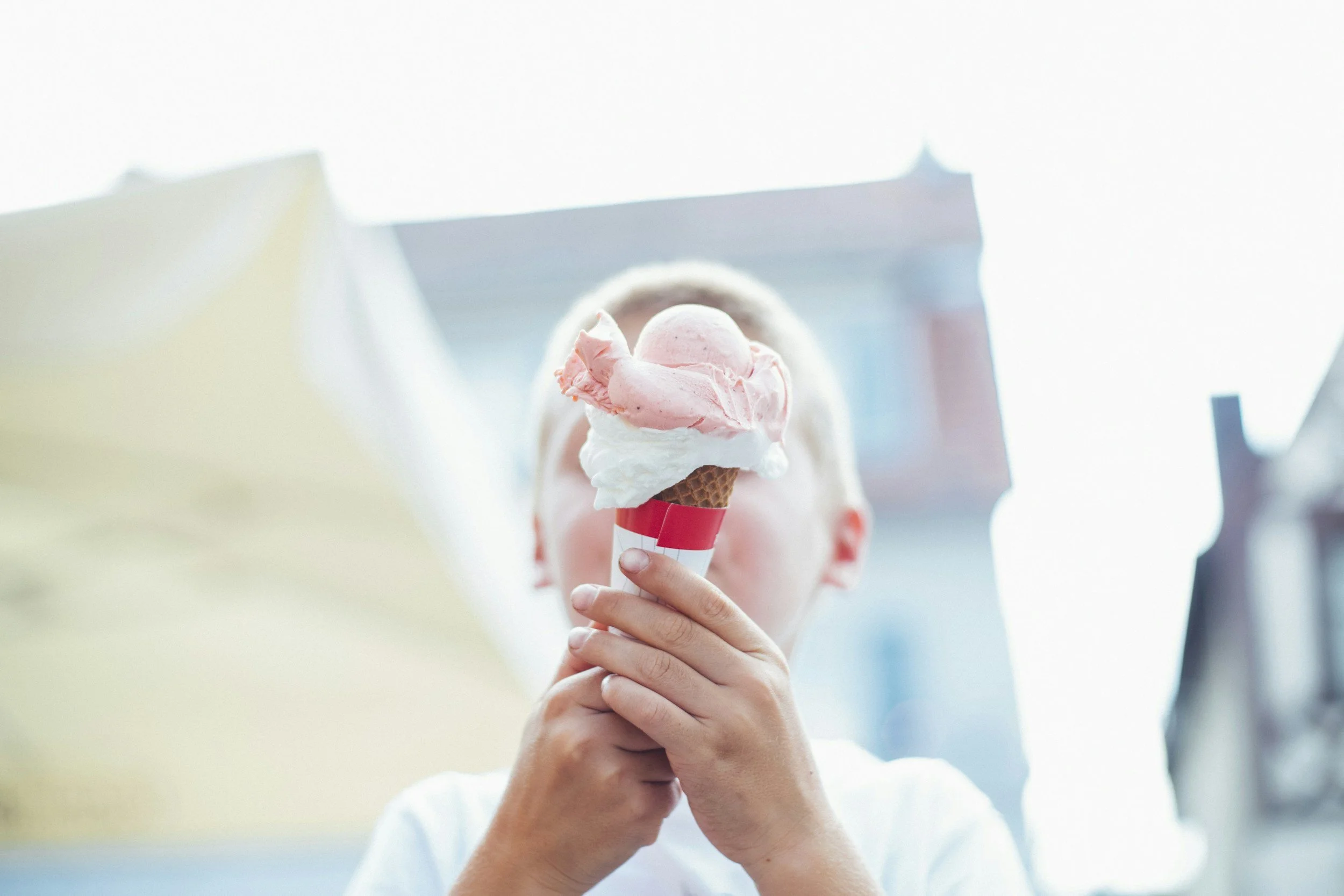 Child with Ice Cream