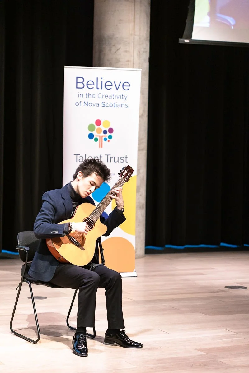 Performing at the 2024 Nova Scotia Talent Trust Special Awards Ceremony