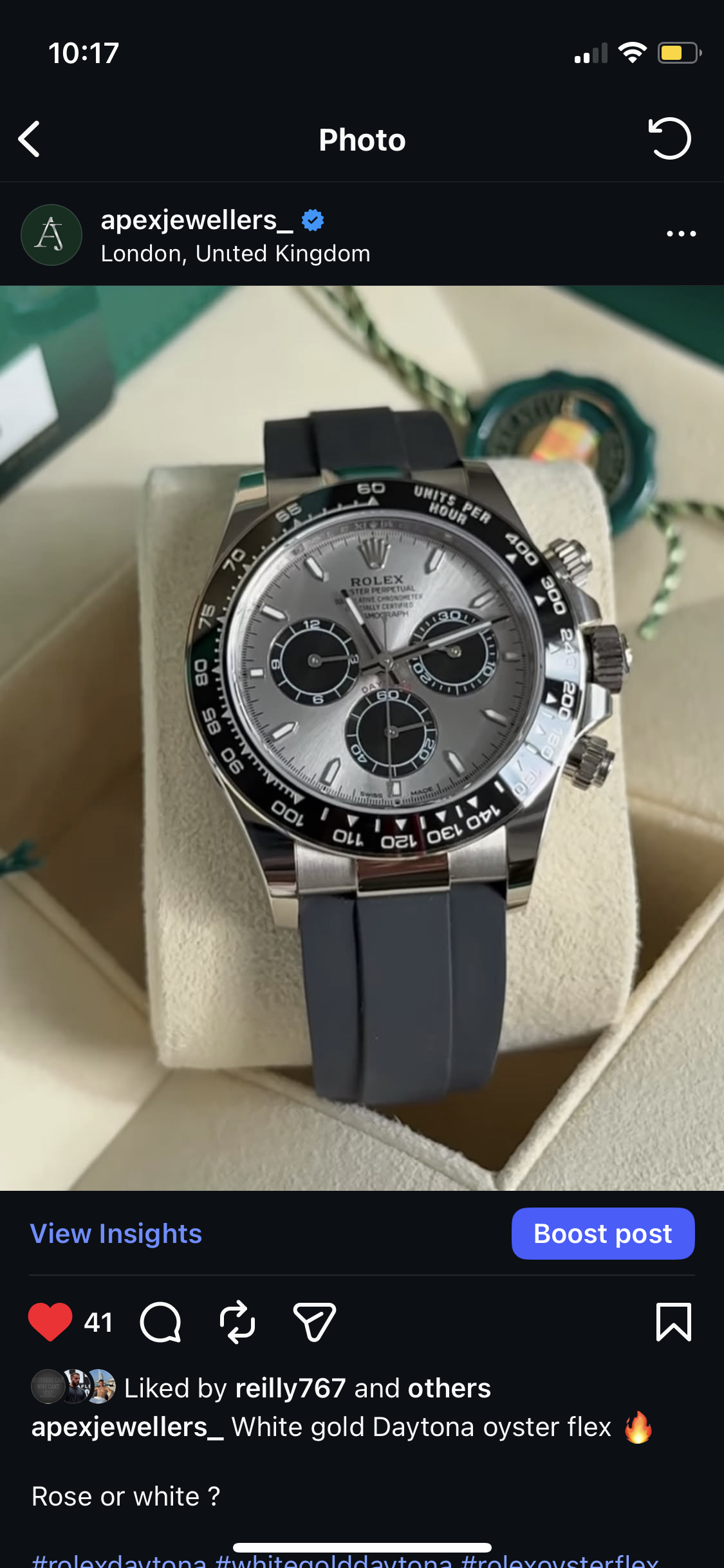 Rolex "Ghost" Daytona