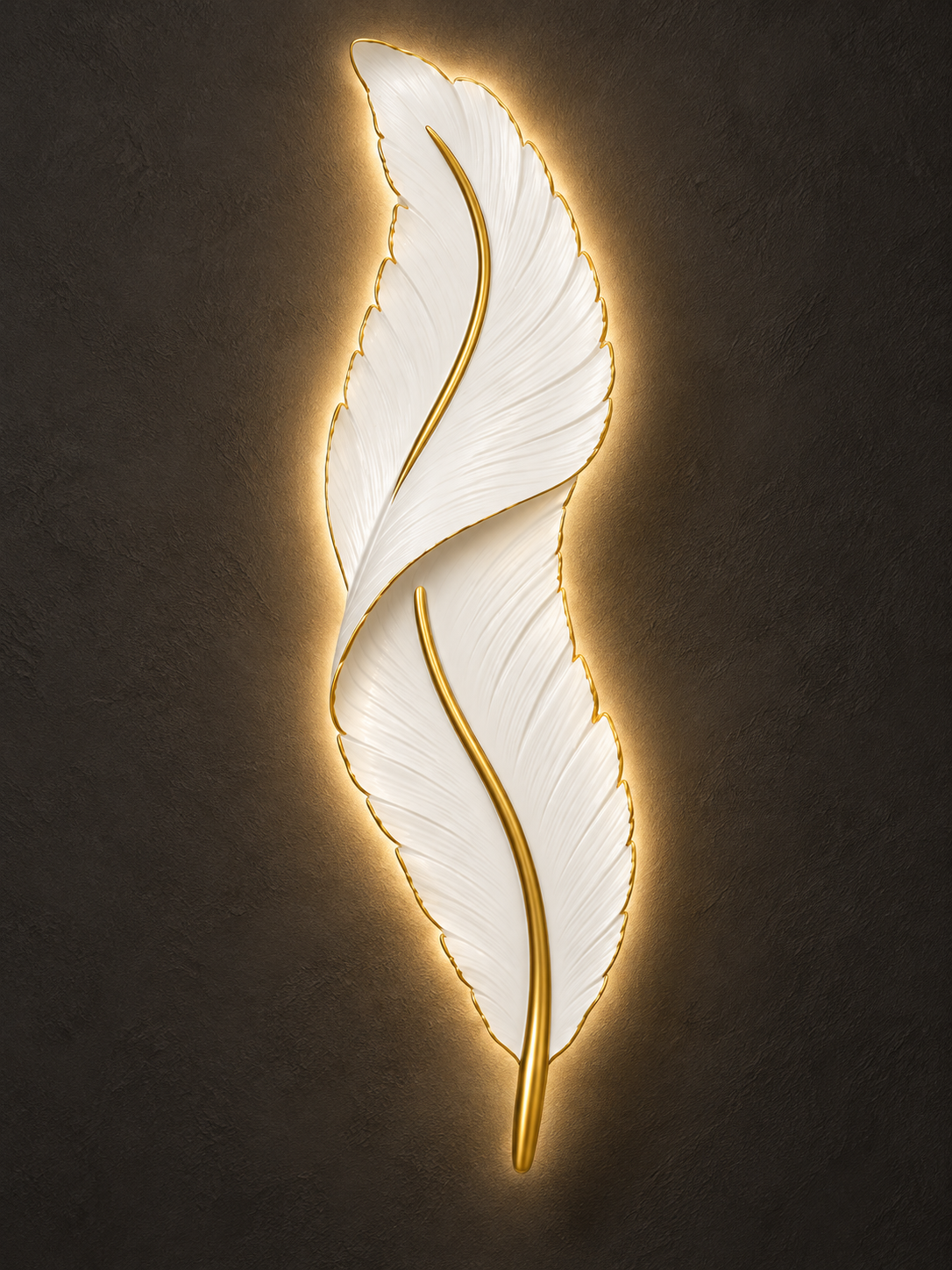 Feather Lamp