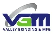 Logo of Valley Grinding & MFG with stylized V, G, and M