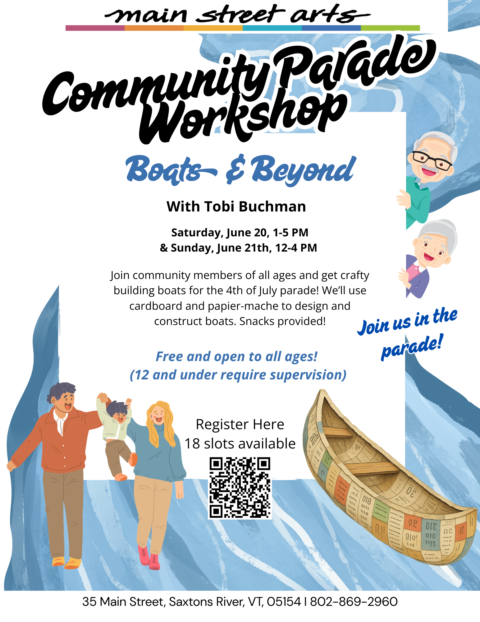 Community Parade Workshop: Boats & Beyond