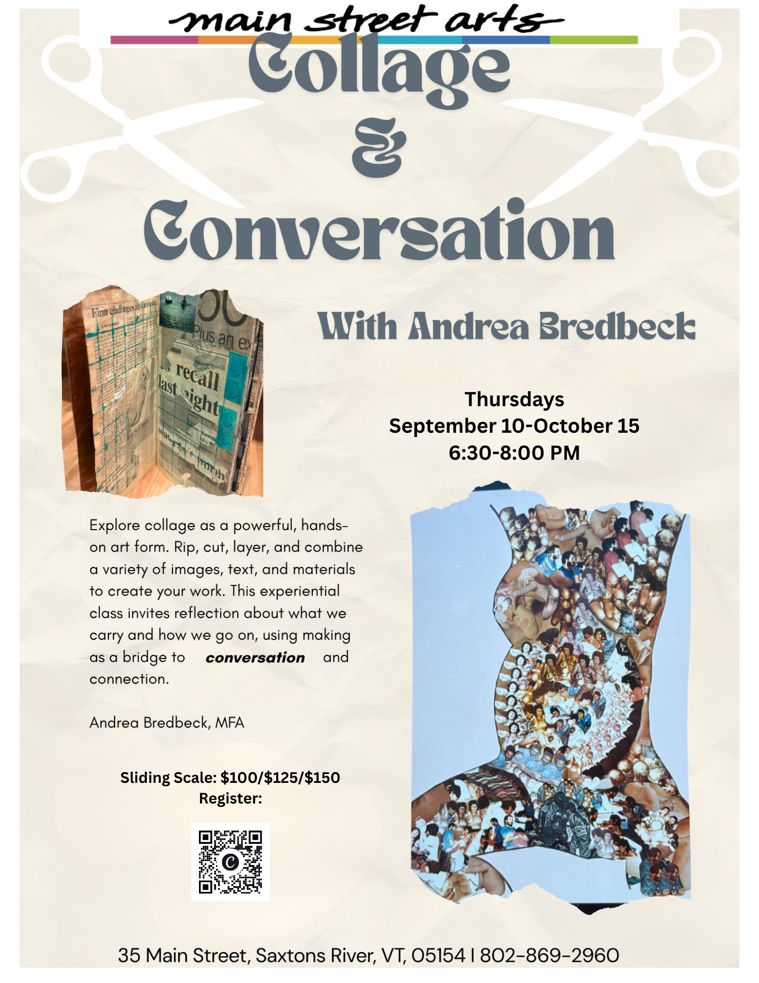 Collage & Conversation Starts