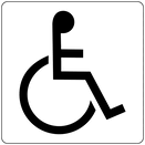 Icon of person in wheelchair