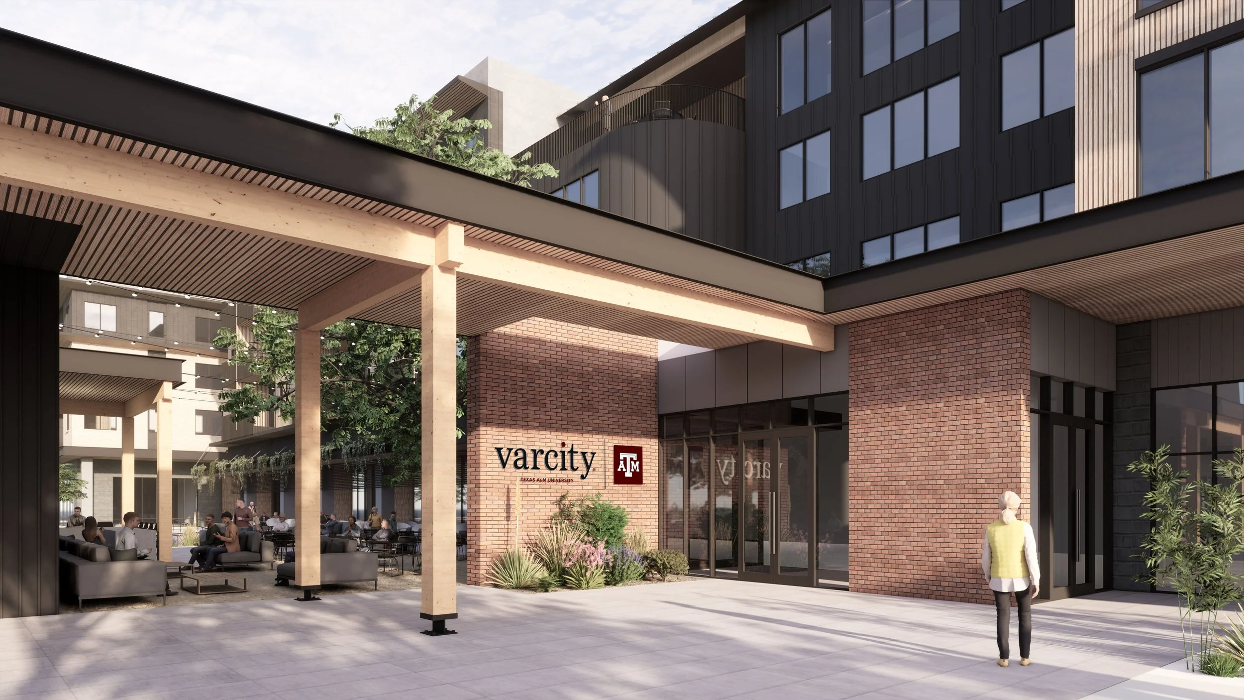 Fieldhaus Exterior Entrance