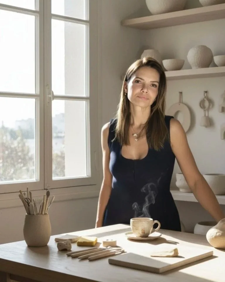 Seramiği farklı tekniklerle bir araya getirerek, mekana özgü tasarımlar üretiyorum.