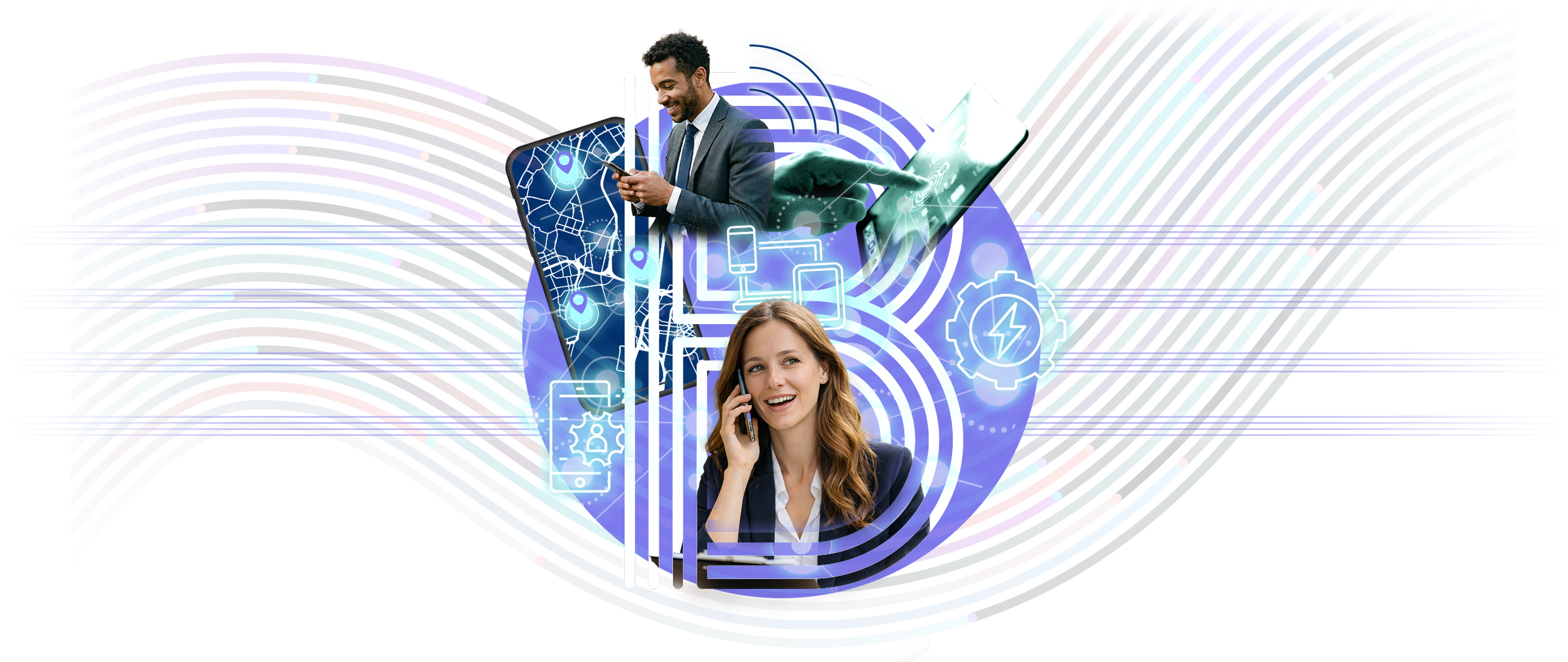 Montage showing the different services that BES provides