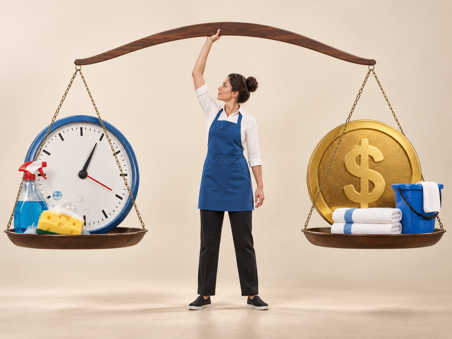 Hourly vs. Flat-Rate Airbnb Cleaning: Which Pricing Model Actually Protects Your Margins?