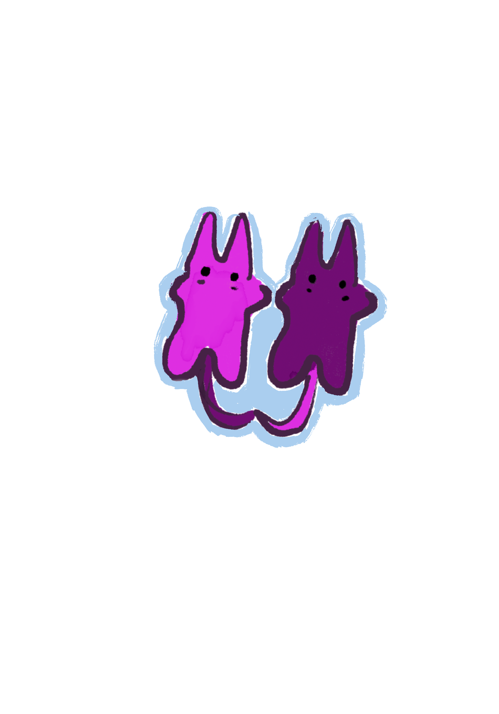 Twins Sticker
